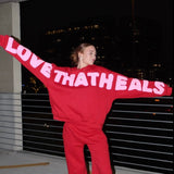 “LOVE THAT HEALS” SWEATSET