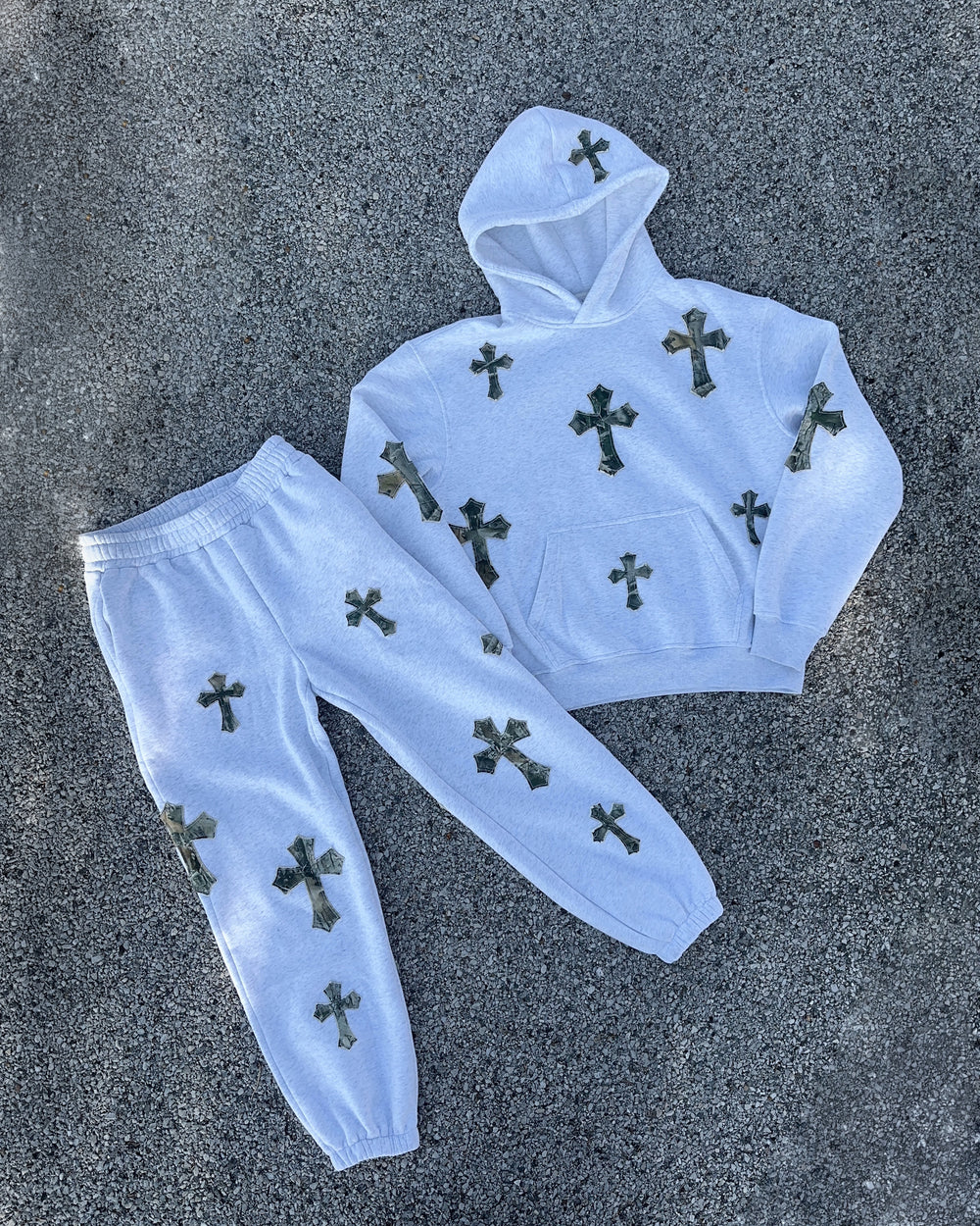 “Crossed Me” SweatSet