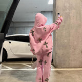 “CROSSED ME” SWEATS